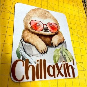 Hand pressed Sublimation Mouse Pad, Brand New!